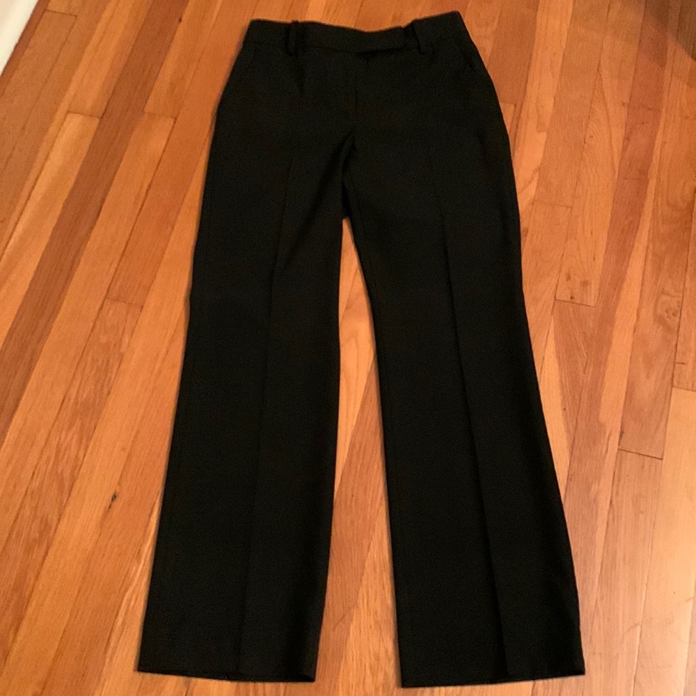 Talbots women’s black suit/dress pants.  Straight leg.  Size 2.